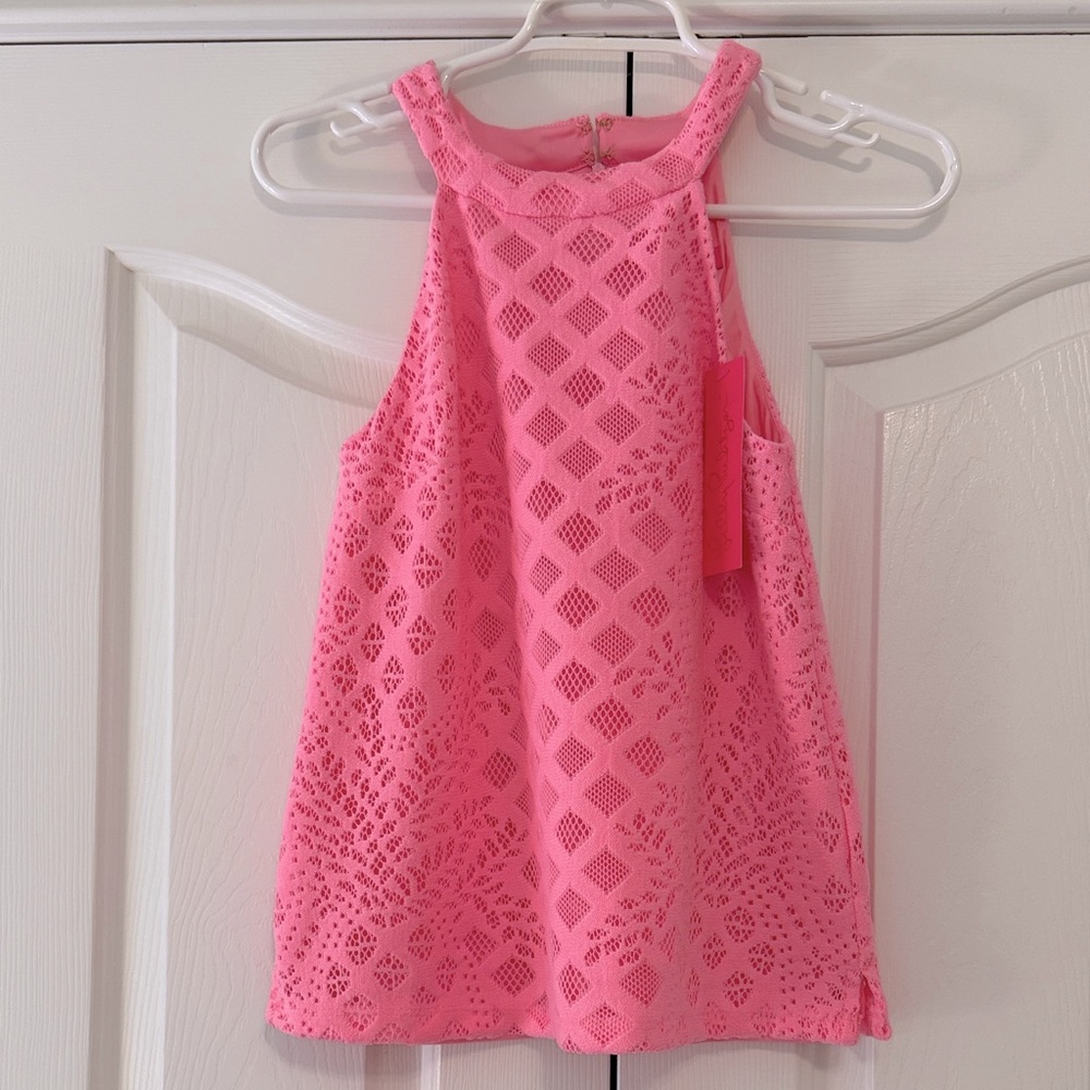 Lilly Pulitzer Pink Lace Camisole top